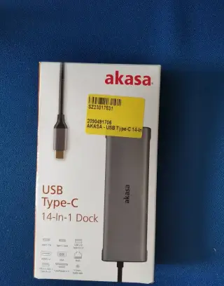 Akasa usb-c dock 14v1