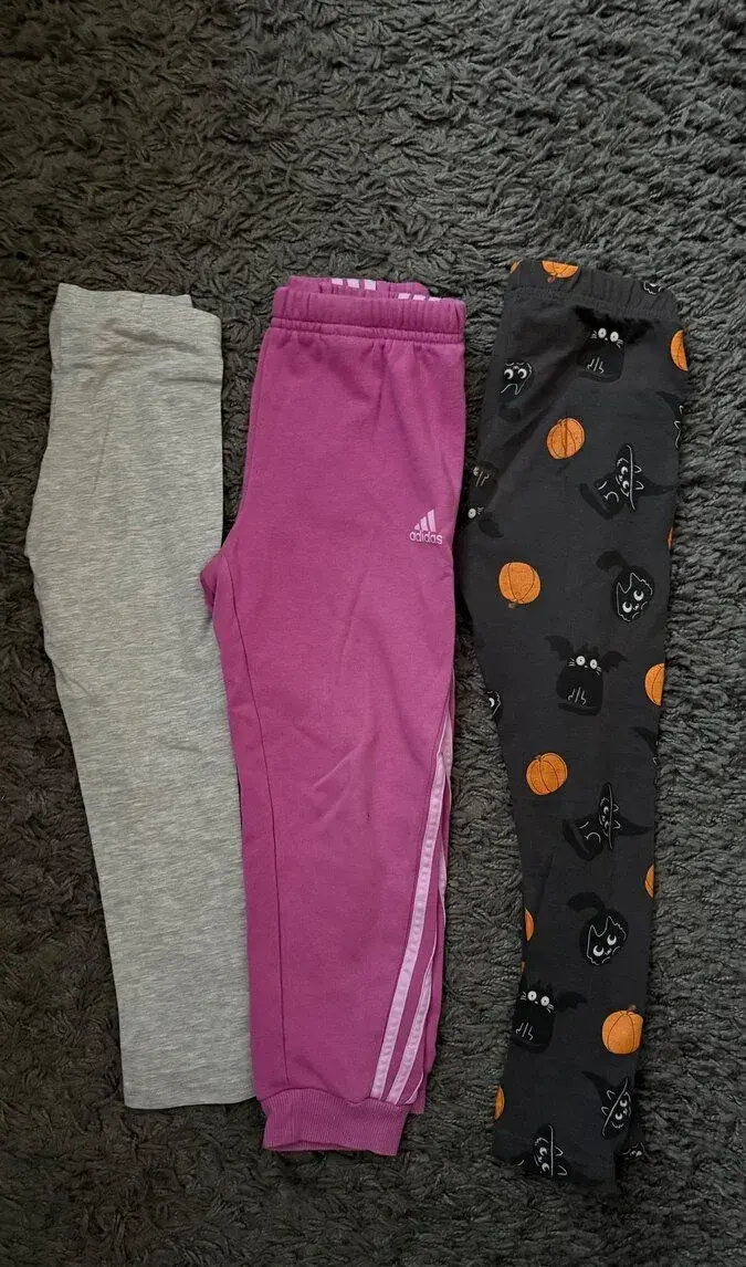 Dívčí legíny a teplaky vel. 110/116