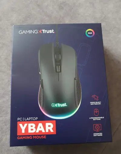 Trust GXT 922 YBAR černá herní drátová myš