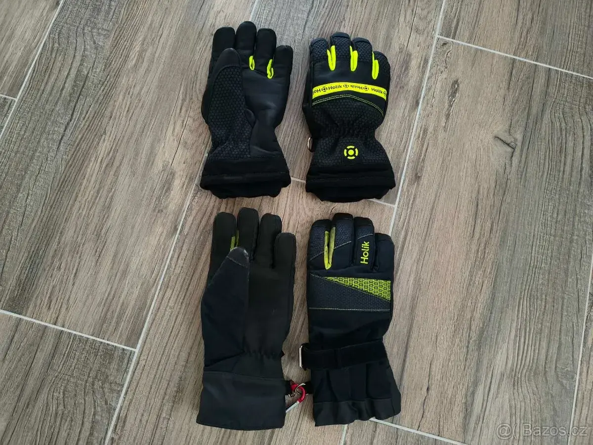 2x hasičské zásahové rukavice Holík Karla + Marble EVO