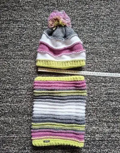 Čepice a nákrčník littleAngel 49-53, vel.5