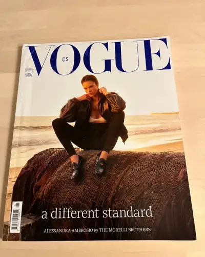 Vogue CZ (60) leden 2024 Alessandra Ambrosio