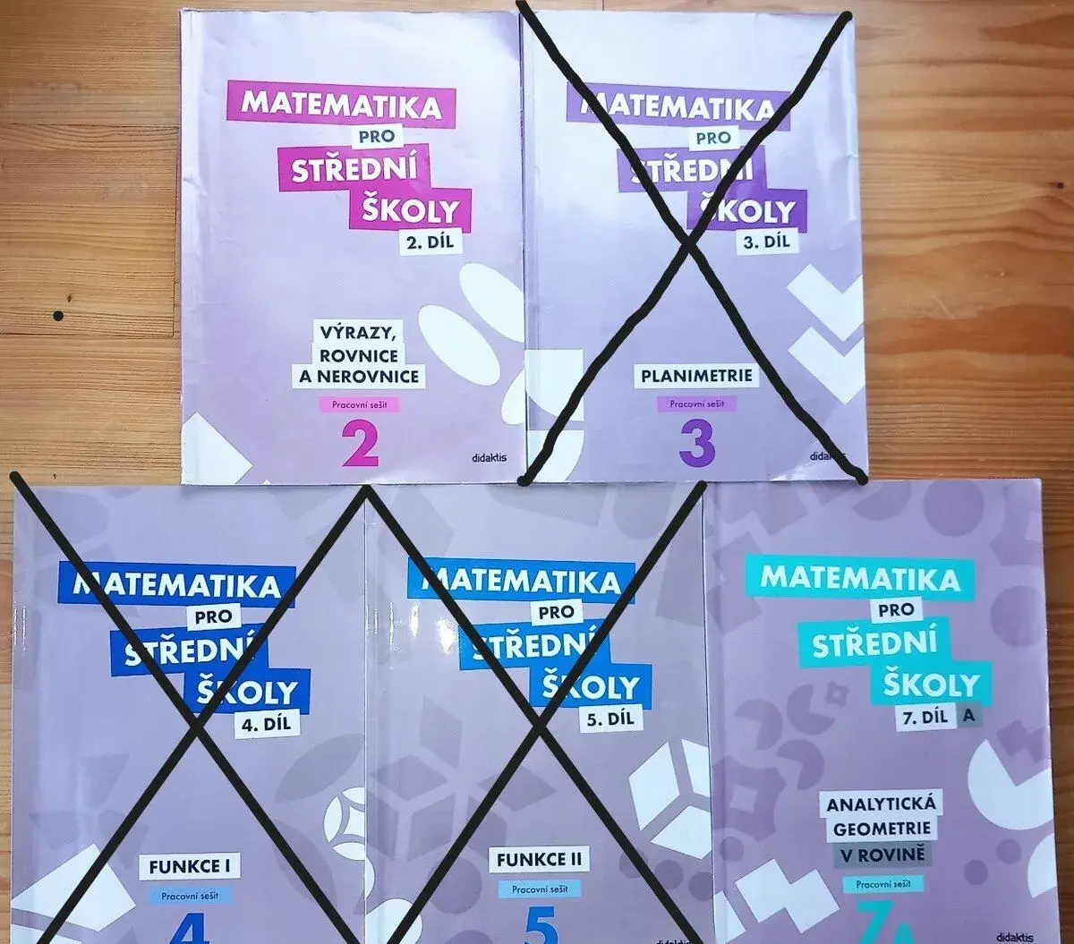 Matematika pro střední školy - pracovní sešity didaktis