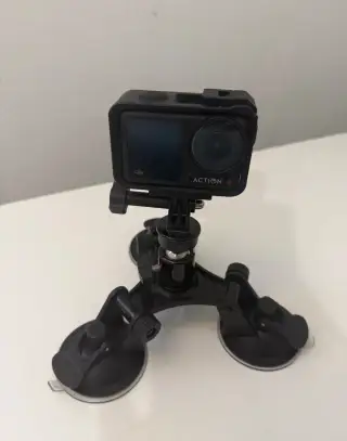 Tříbodová přísavka pro akční kamery (GoPro, DJI) - sklo,auto
