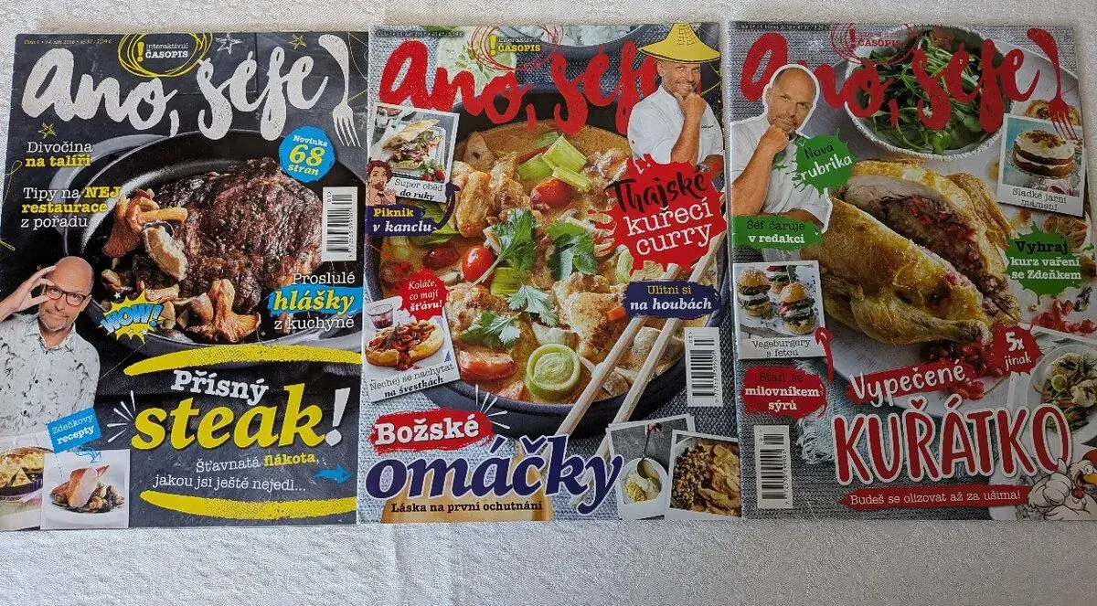 Ano, šéfe - 3 ks