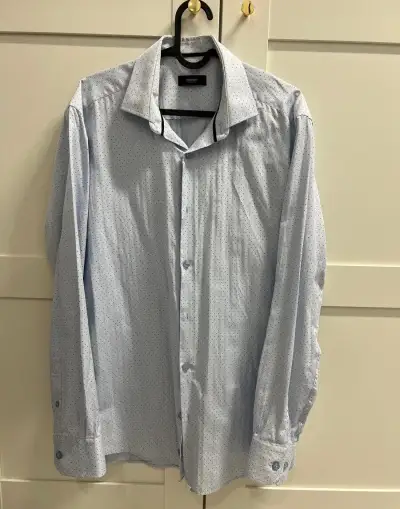 Pánská košile, slim fit, velikost 40-41
