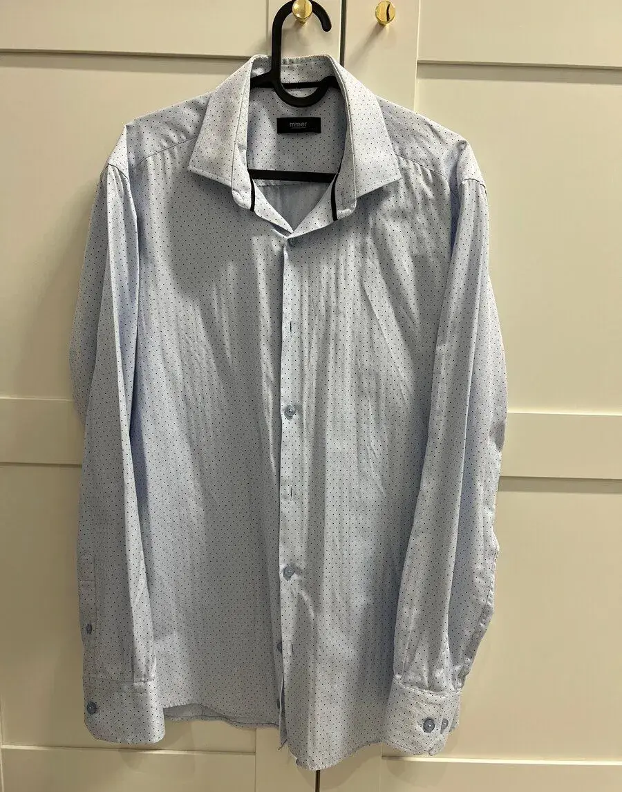 Pánská košile, slim fit, velikost 40-41