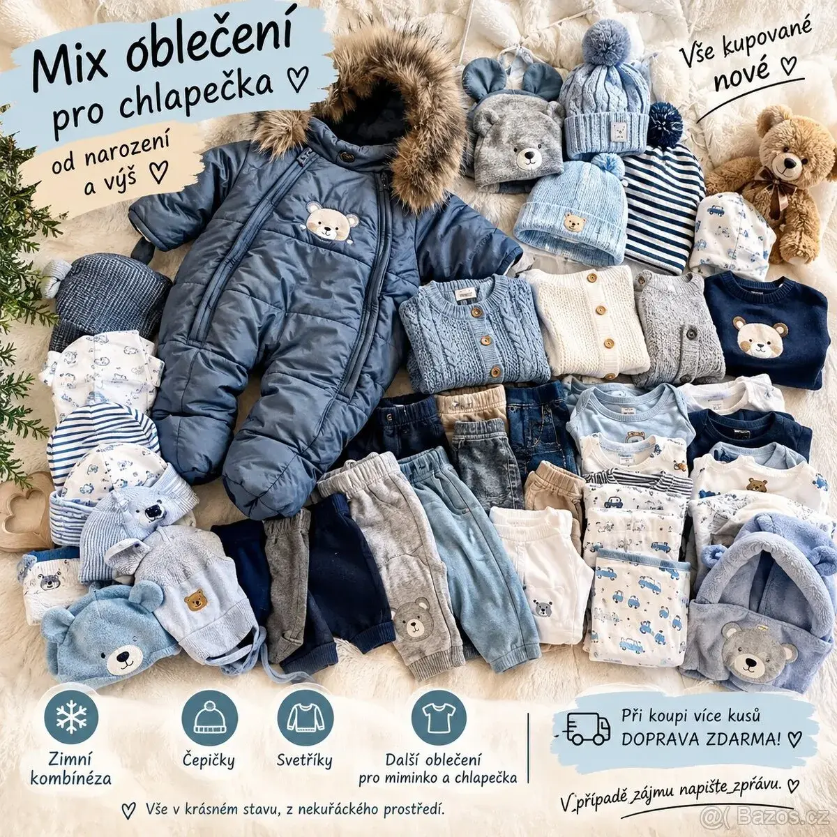 Velký mix oblečení