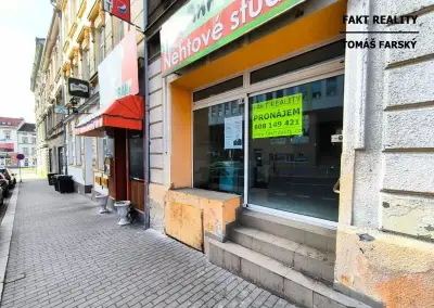Obchodní prostory 40m2, Moskevská, Ústí nad Labem