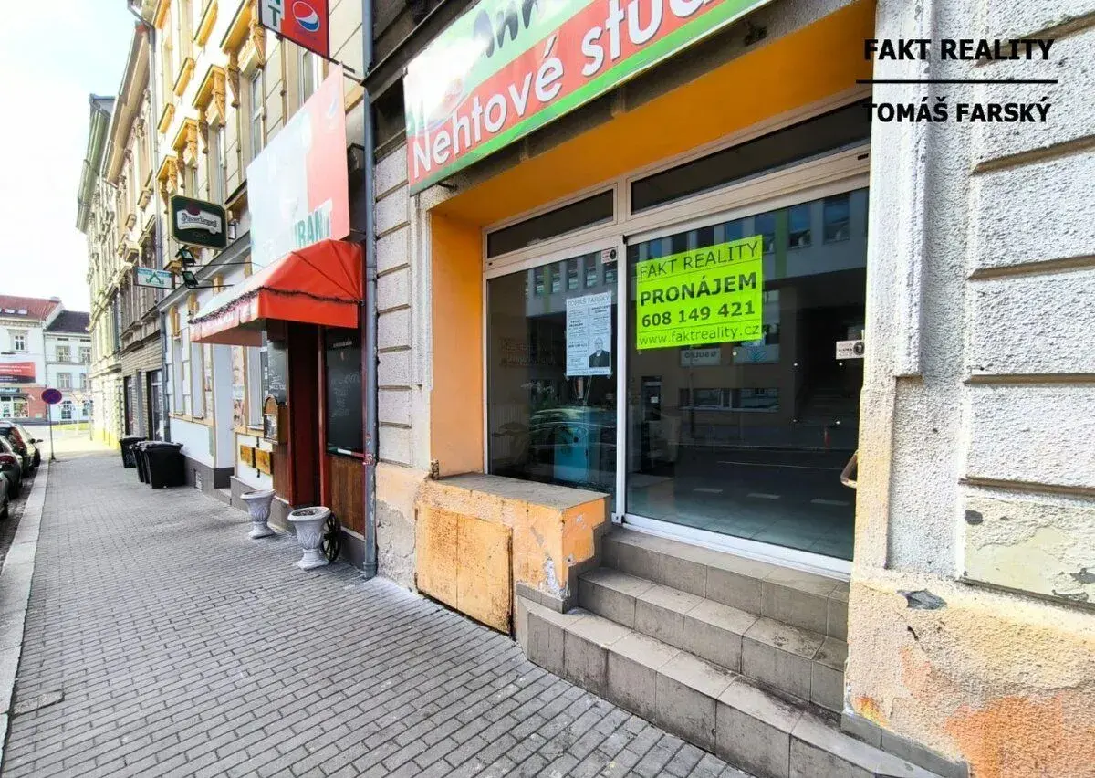 Obchodní prostory 40m2, Moskevská, Ústí nad Labem
