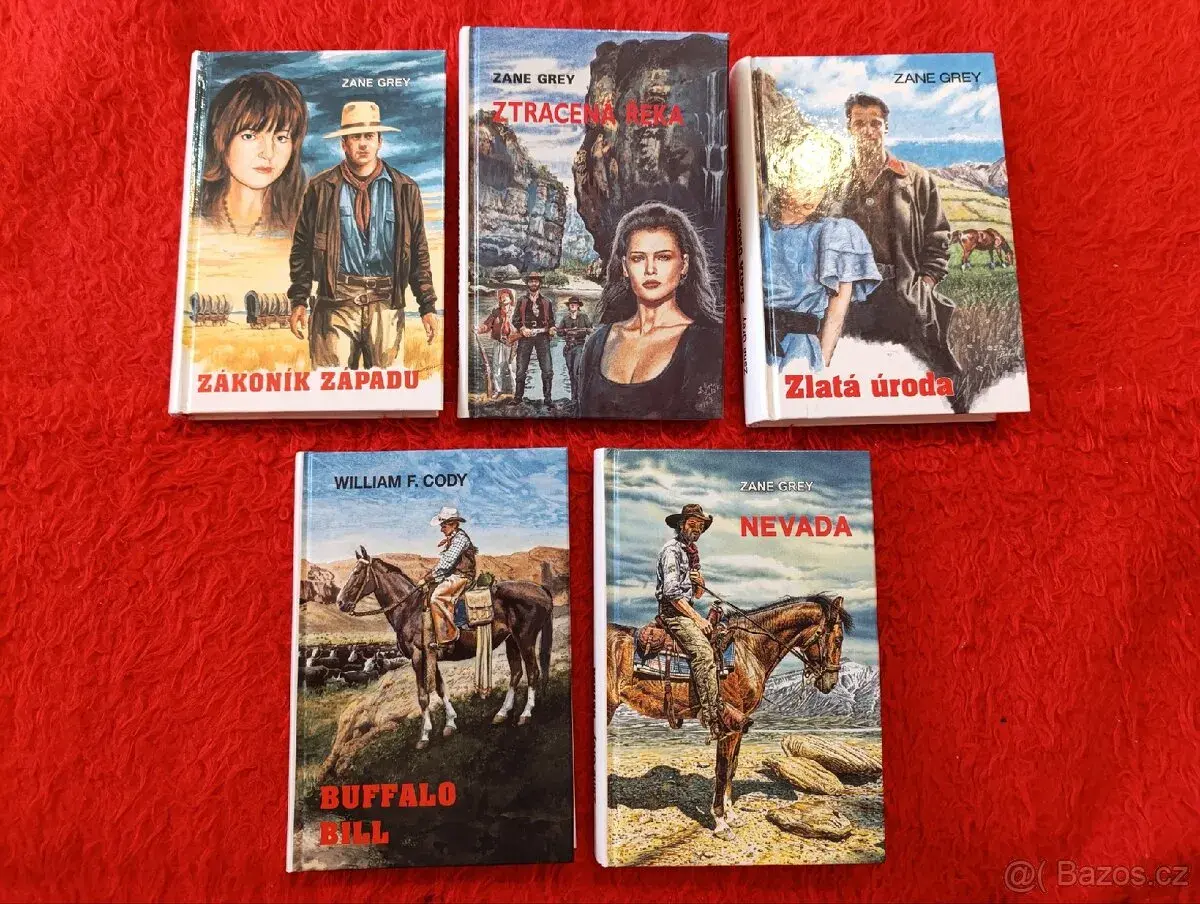 NEVADA/ZTRACENÁ ŘEKA/ZLATÁ ÚRODA - Zane Gray