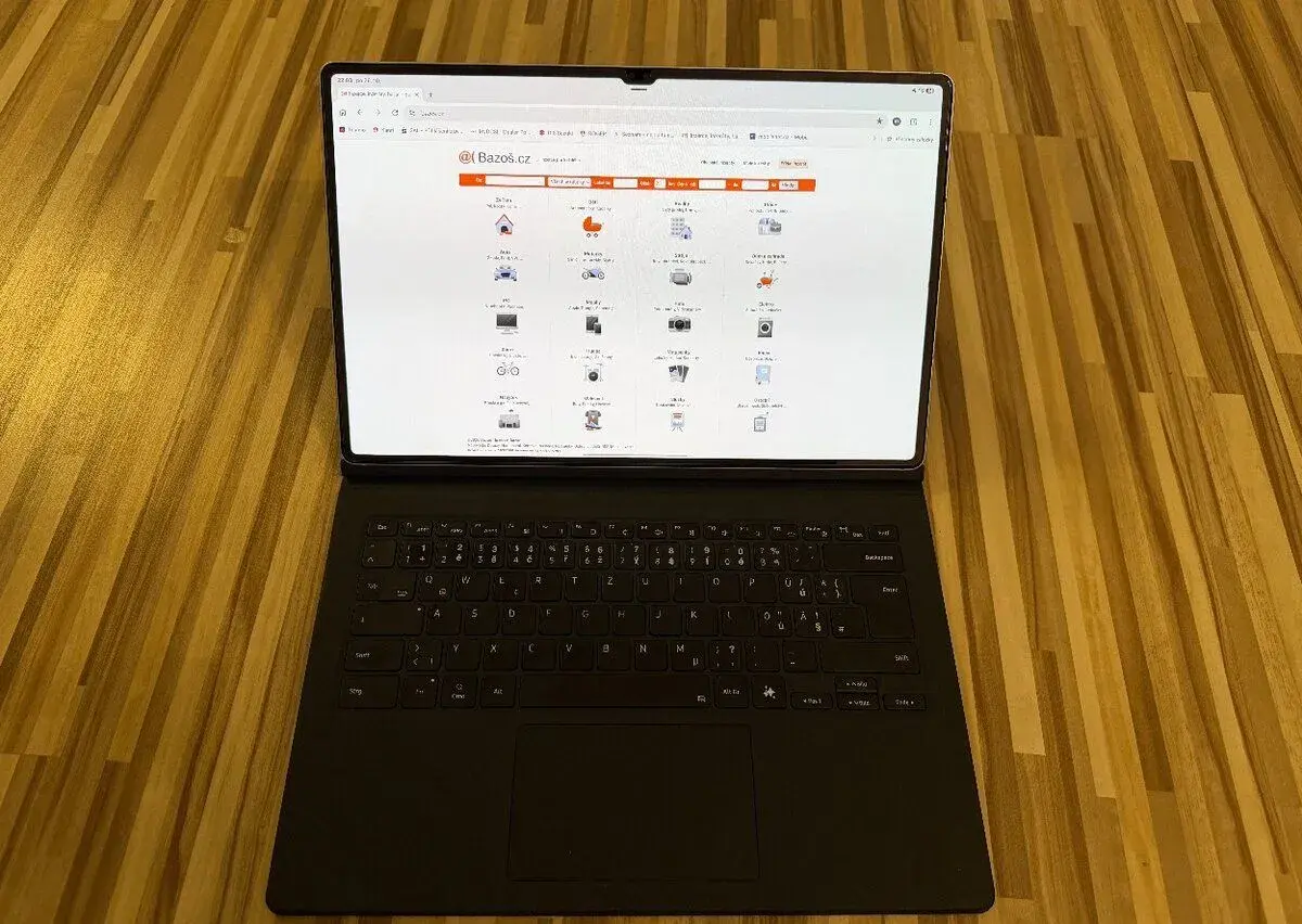 Samsung Galaxy Tab S10 Ultra + orig klávesnice, 12/256GB