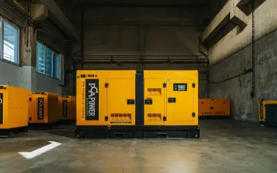 Naftová elektrocentrála PCA POWER PDE-110 kVA s ATS