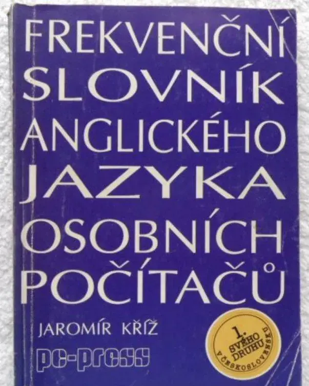 Frekvenční slovník anglického jazyka osobních počítačů