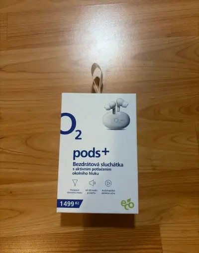Sluchátka O2 pods
