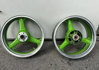 KAWASAKI - -Alu + gumy