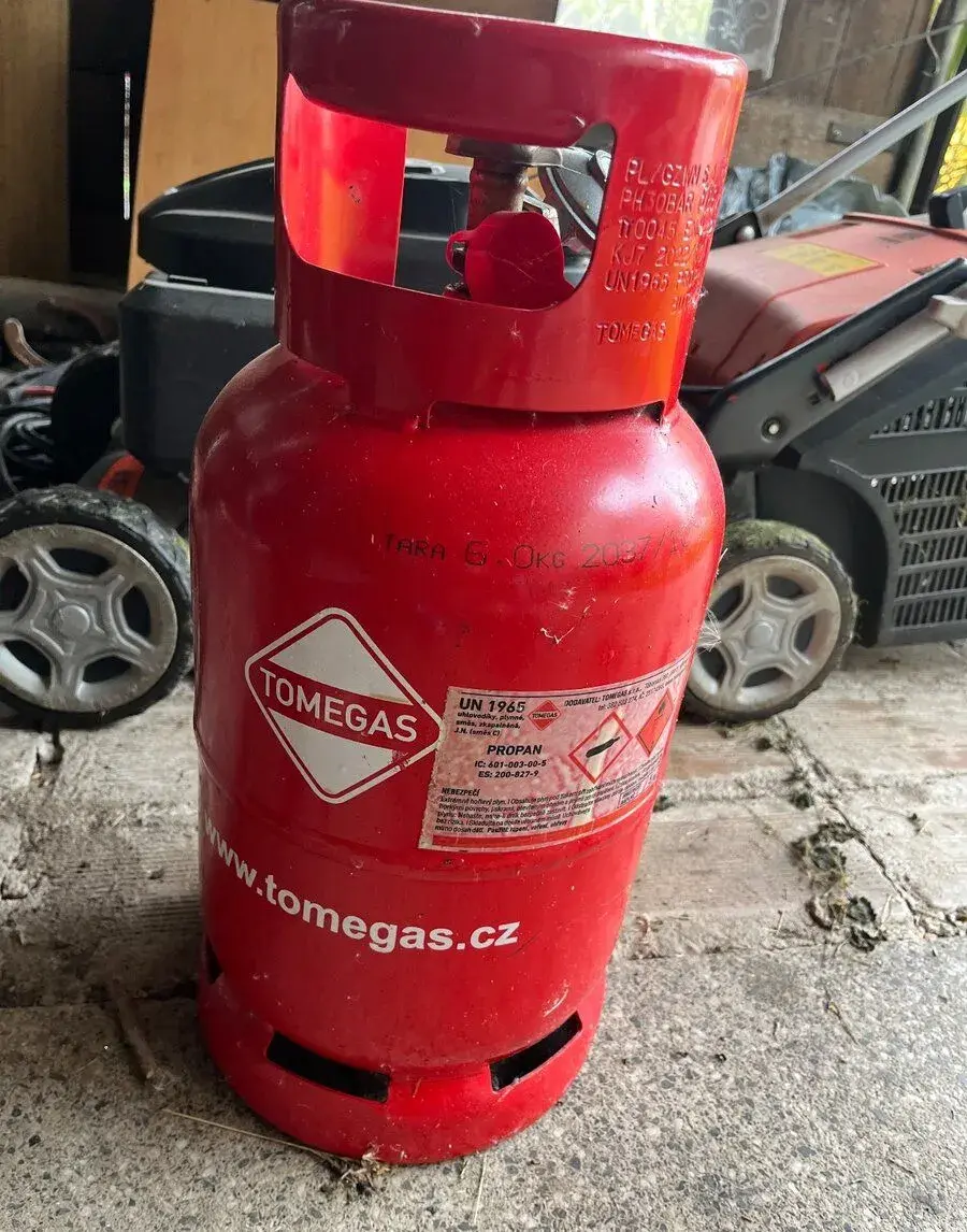 Propan bomba 6 kg, revize do 2037