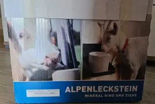 Minerální liz Alpenleckstein pro kozy a skot – 3ks (15 kg)