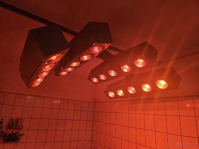 Solárium pro koně 3600W s řídící jednotkou na čipy