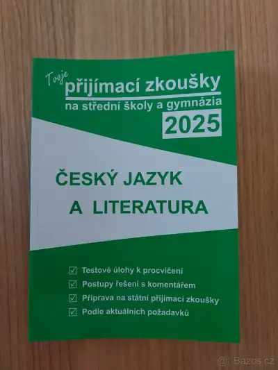 Přijímací zkoušky z českého jazyka 2025