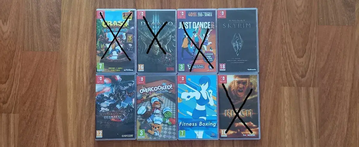 Hry na Nintendo Switch