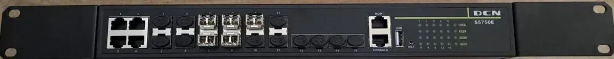 DCN switch S5750E-16F-SI-D 8xSPF+/4xCombo/4x10G +5xSPF