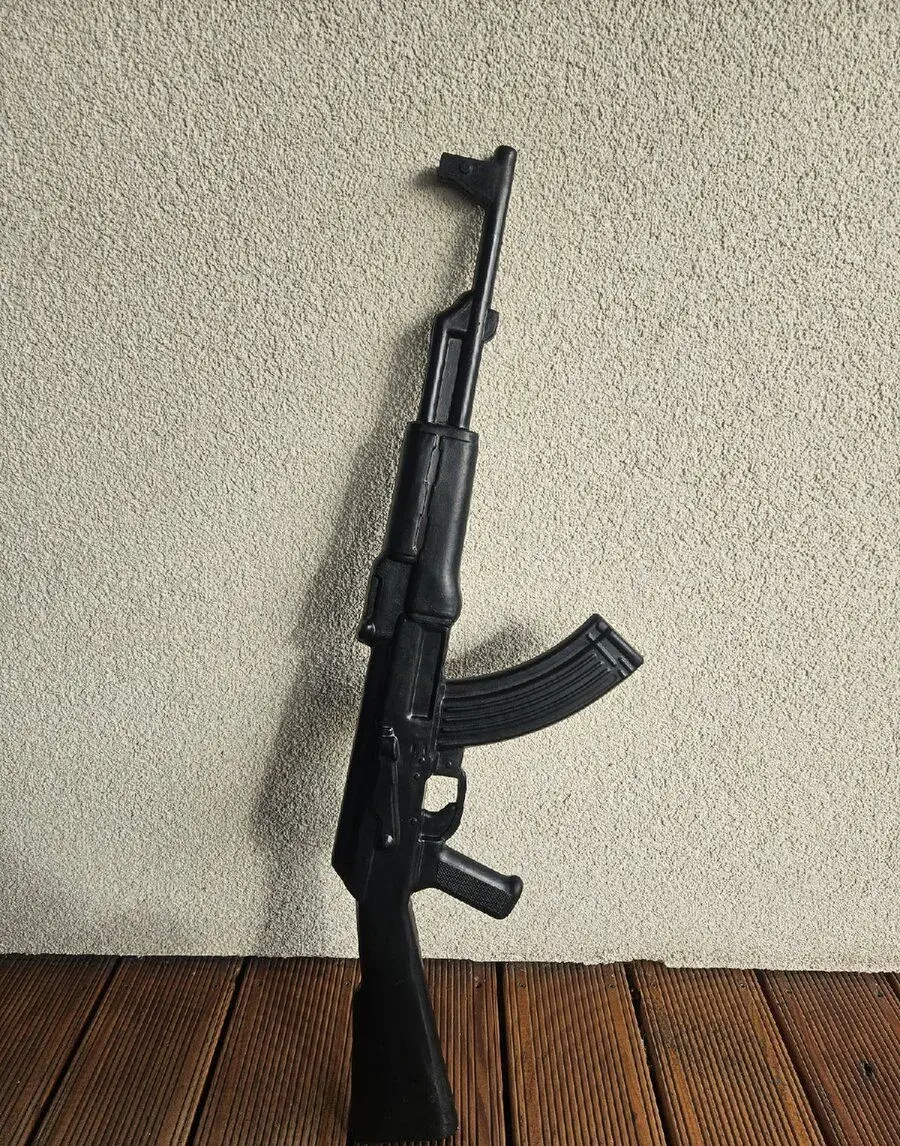 Cvičný Gumový Samopal AK 47