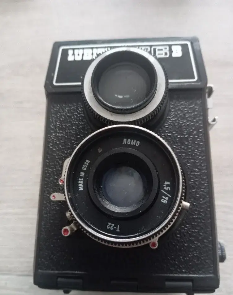 Starý fotoaparát Lubitel