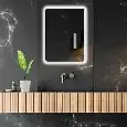 Zrcadlo s LED osvětlením 60x80 cm