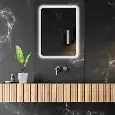 Zrcadlo s LED osvětlením 60x80 cm