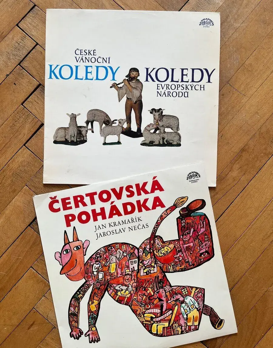 Vinyl – Čertovské pohádky, České vánoční koledy