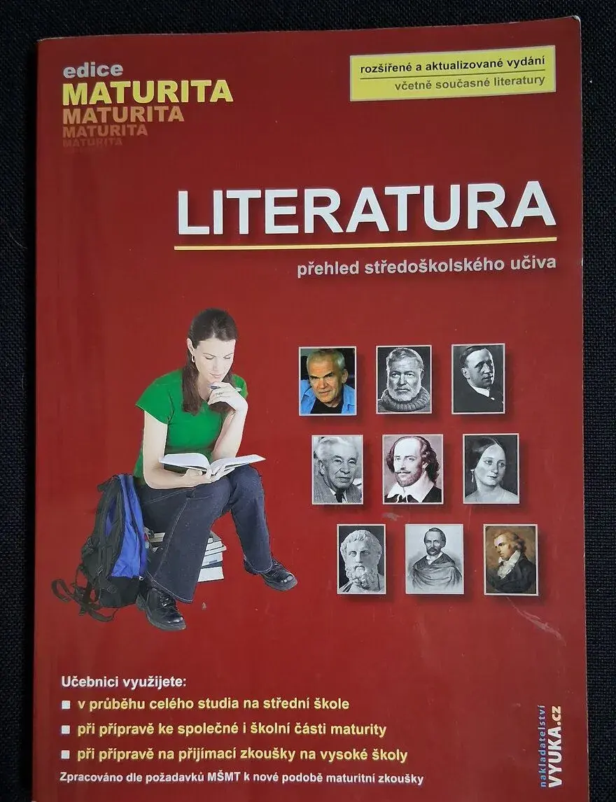 LITERATURA - přehled středoškolského učiva