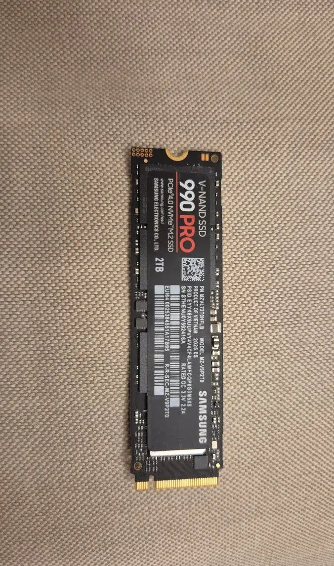 Samsung 990 PRO NVMe™ M.2 SSD 2 TB