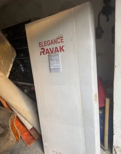 vanova zástěna Ravak EVSK1-85 L Rosa v bílém provedení čira