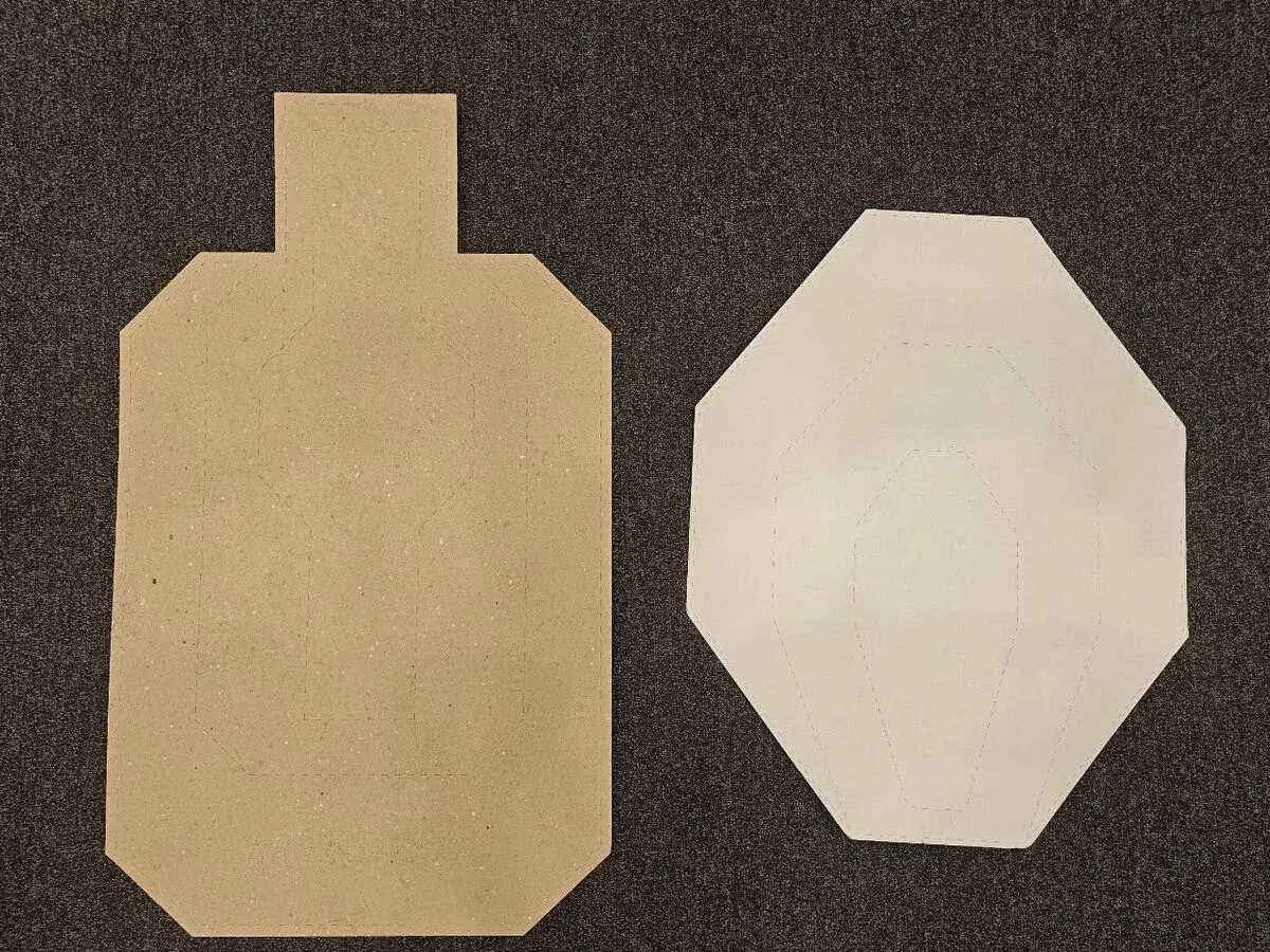 IPSC terče – standardní velikost (neredukované)