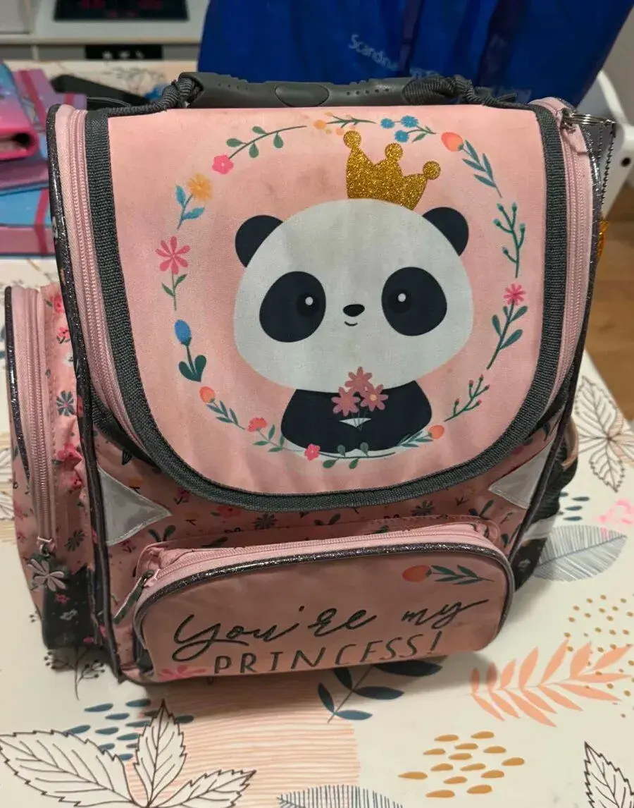 ŠKOLNÍ AKTOVKA pro dívky PANDA