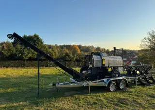 Štípací poloautomat CS-500 PRO 30t, joystick, SPZ, podavač
