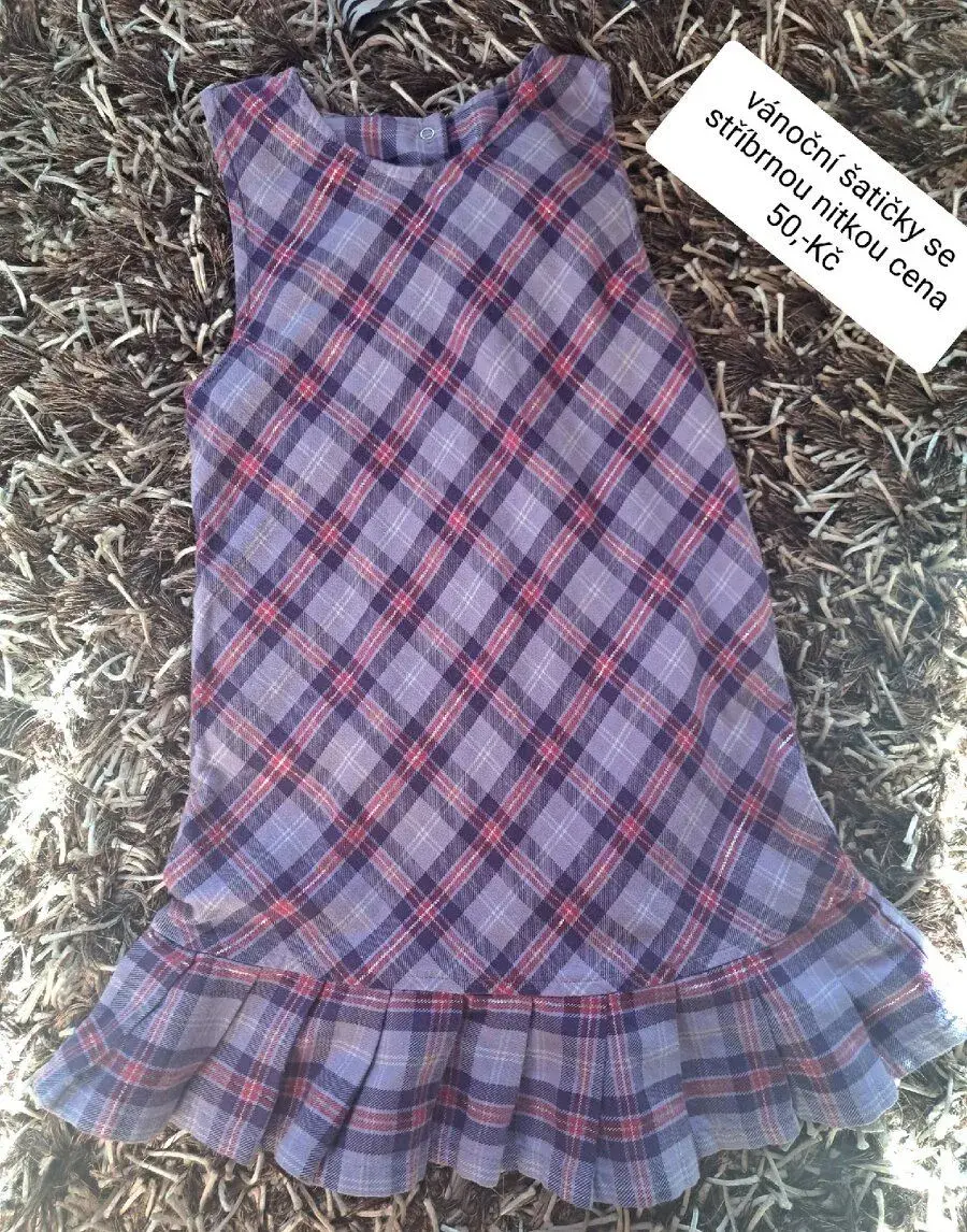 Vánoční šatičky vel. 116