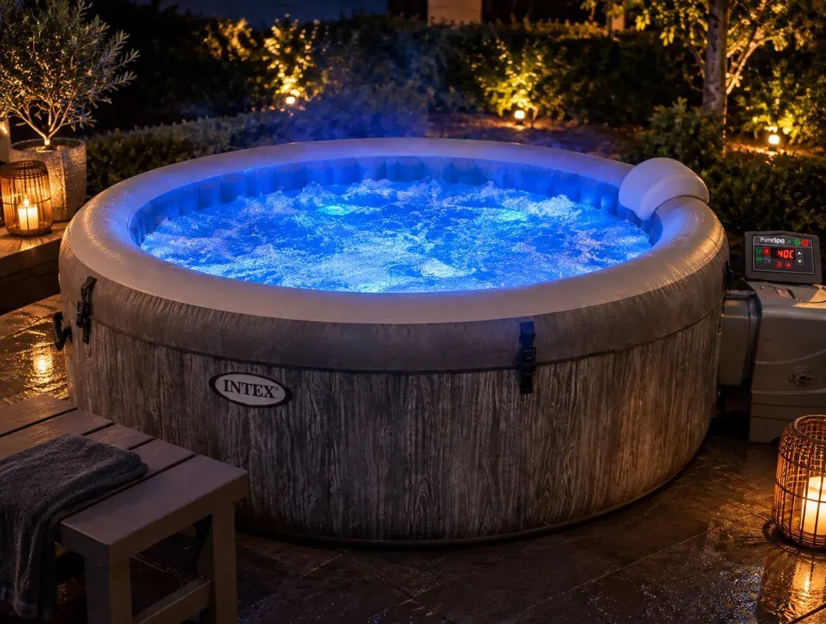 Intex Pure Spa Bubble Wood 28440 – nepoužitá
