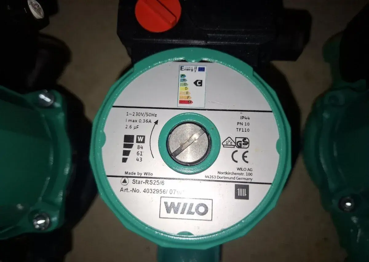 WILO, oběhové čerpadlo
