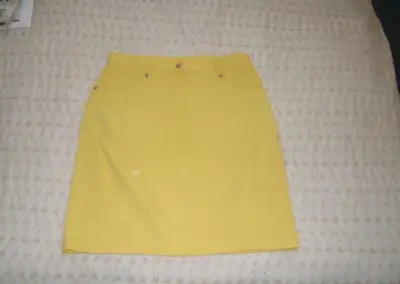 Sportovní žlutá sukně + modrý top na kolo zdarma