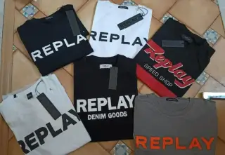 Pánské tričko Replay - L, XL, XXL