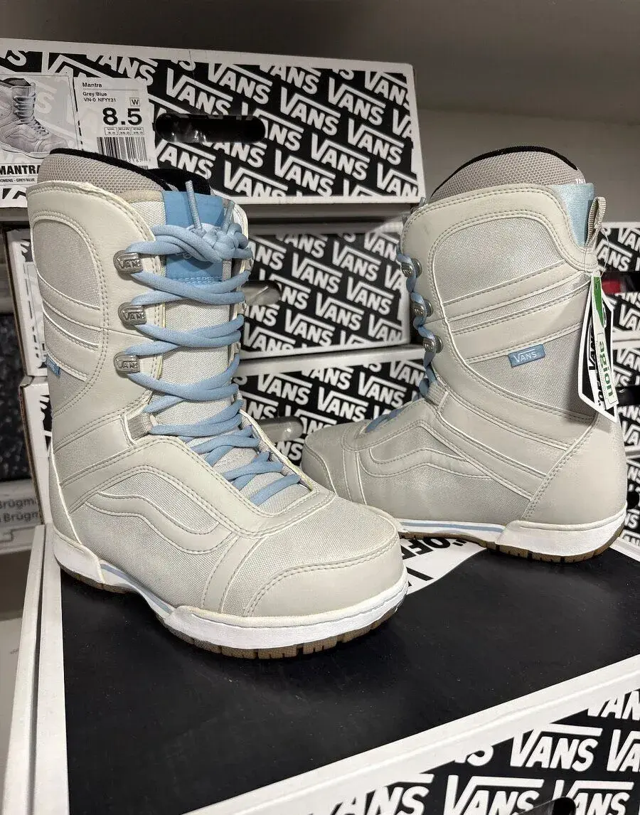 Nové Snowboardové boty Vans Mantra, grey/blue, vel 38, délka
