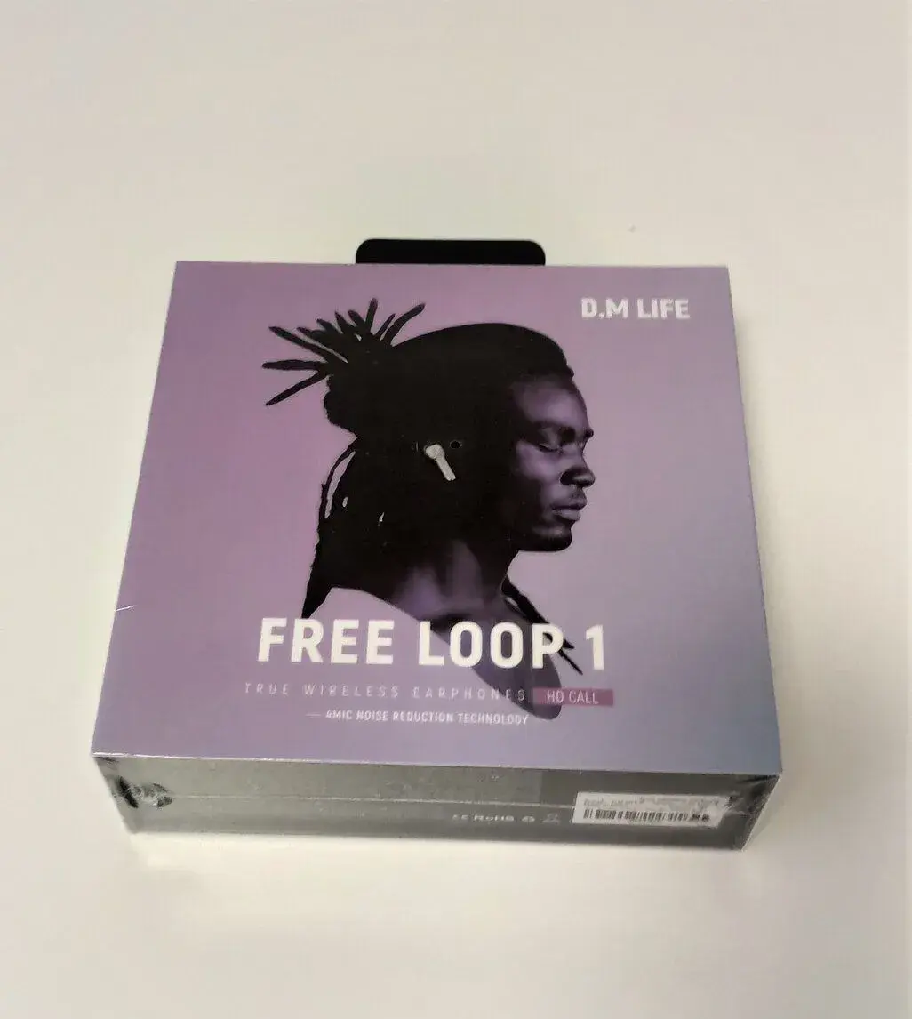 Bezdrátová sluchátka DM.LIFE Free Loop 1 bíla