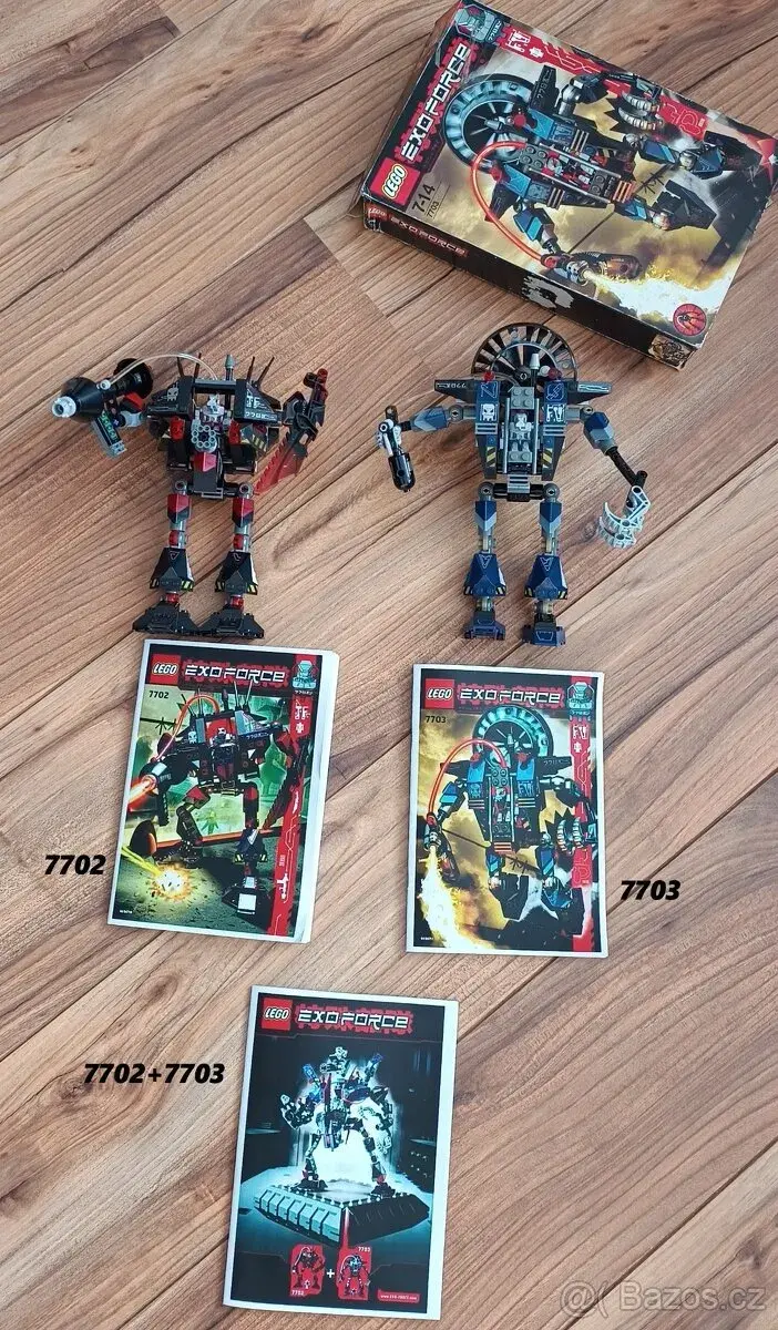 Lego Exo-Force 7702, 7703 (jako Bionicle)