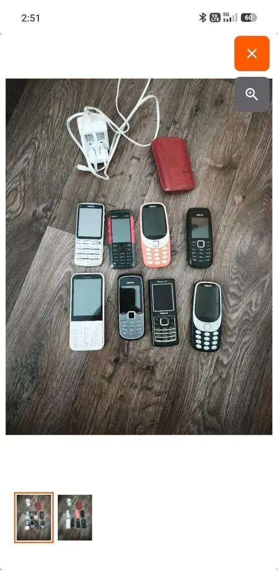 8x Nokia