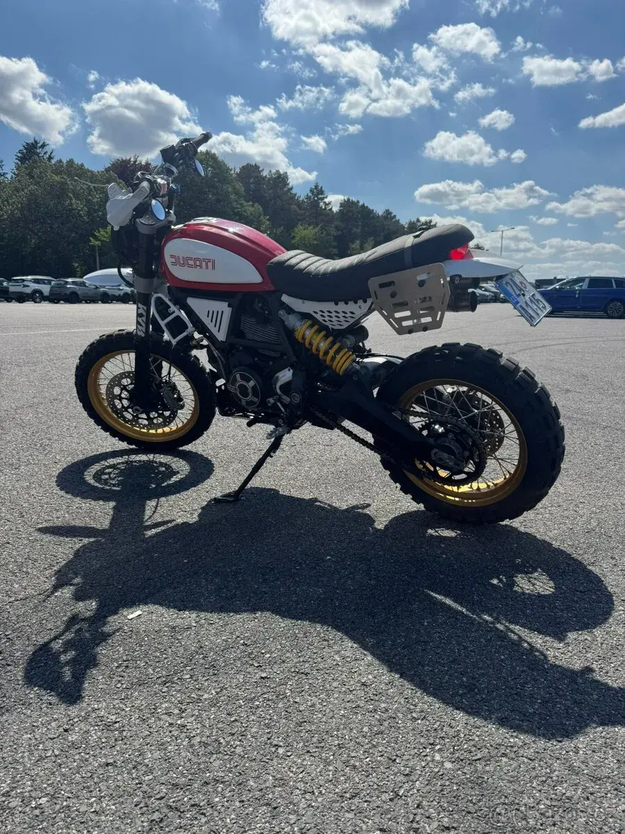 Ducati desert sled