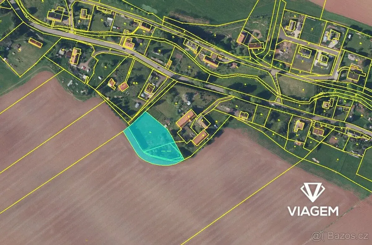 Zahrada 4 936 m², Podíl 17 % o výměře 823 m²
