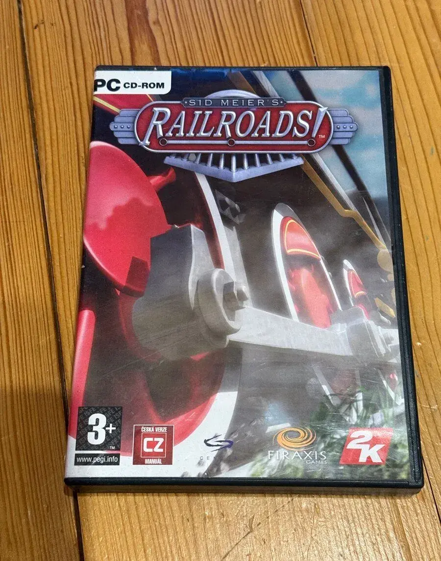 Retro PC hra Sid Meier’s Railroads