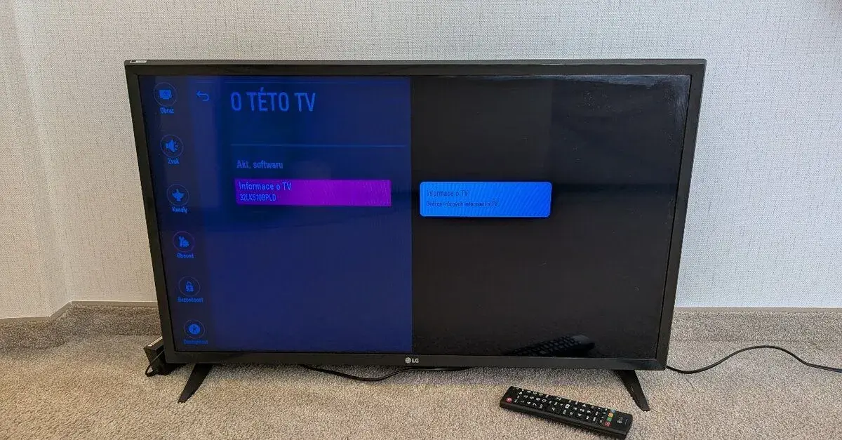 LG televize